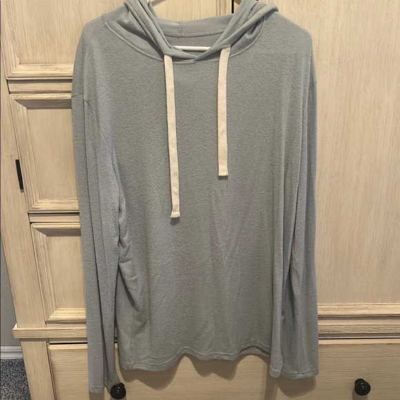 ZYIA Light Blue Boyfriend Hoodie Sweatshirt - Picture 1 of 3